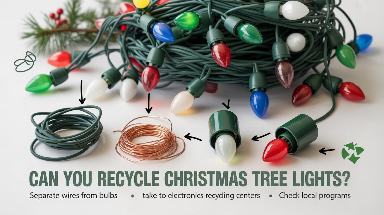 Can You Recycle Christmas Tree Lights?