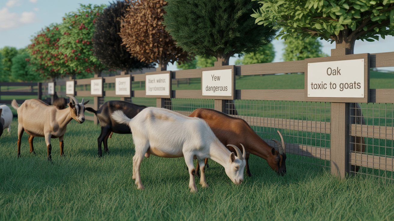 Toxic Trees You Should Keep from Goats
